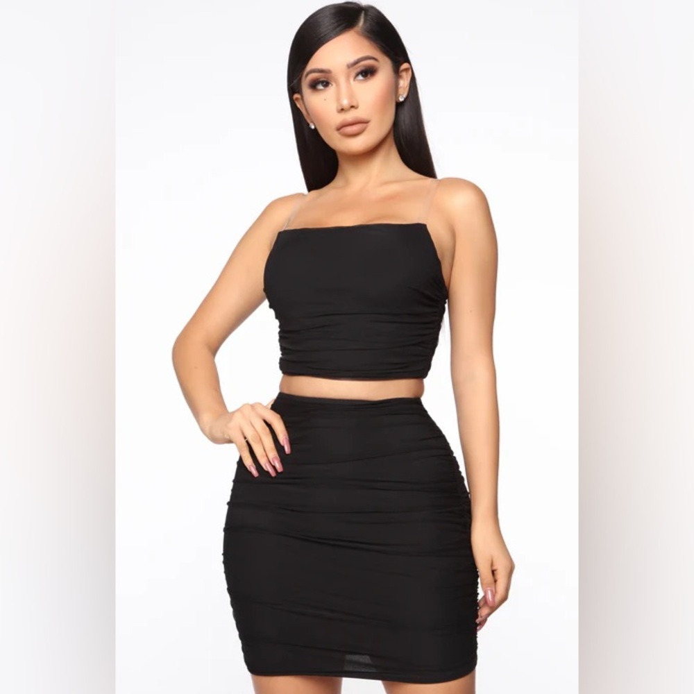 Fashion Nova Rushing To Me Mesh Set - Picture 2 of 6